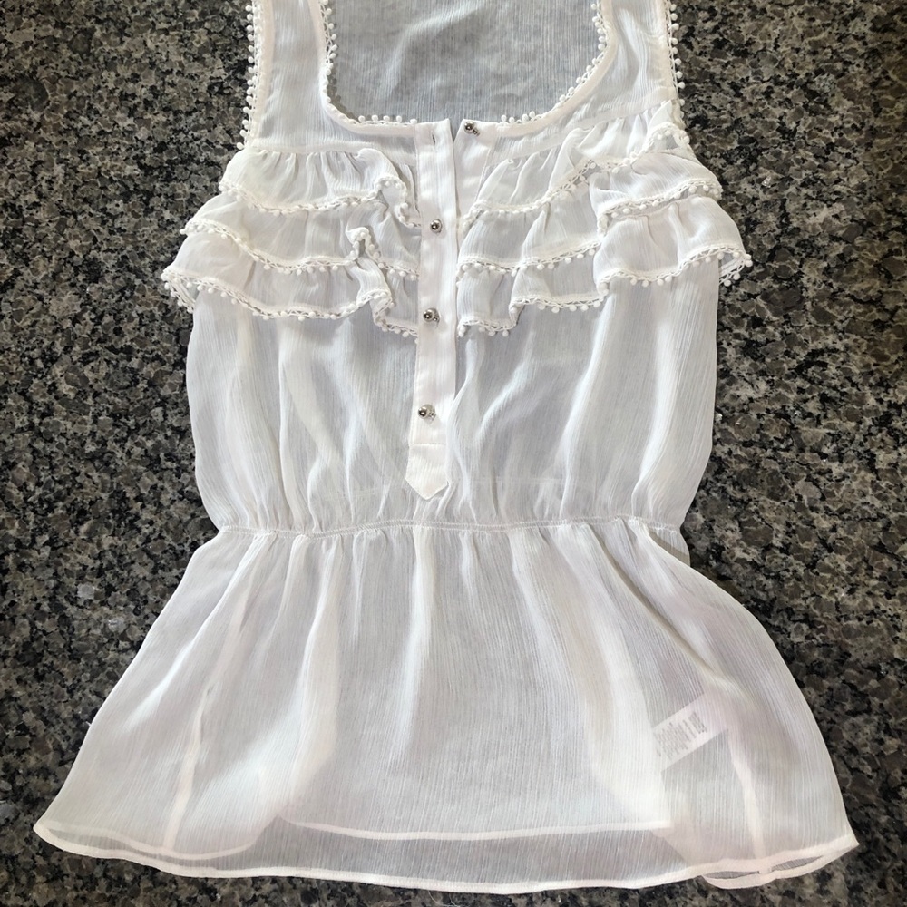 Express sleeveless blouse top Xs